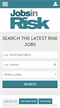 Mobile Screenshot of jobsinrisk.com